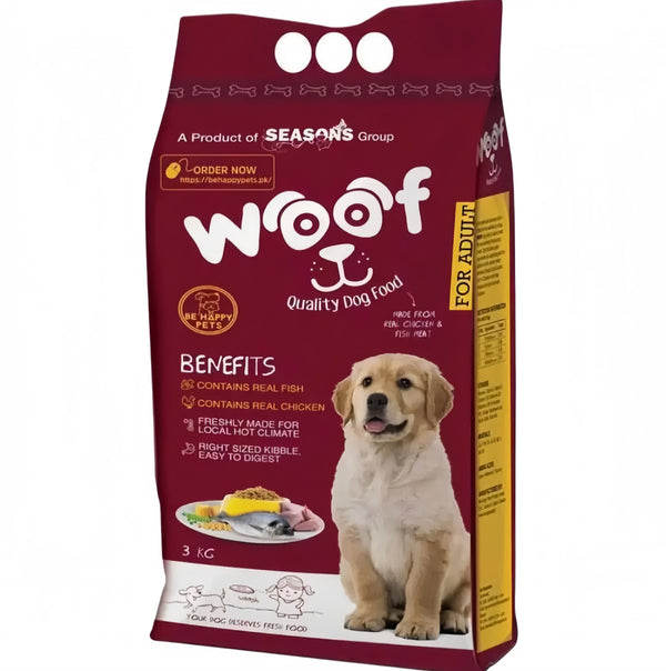 WOOF Adult DOG FOOD 3KG