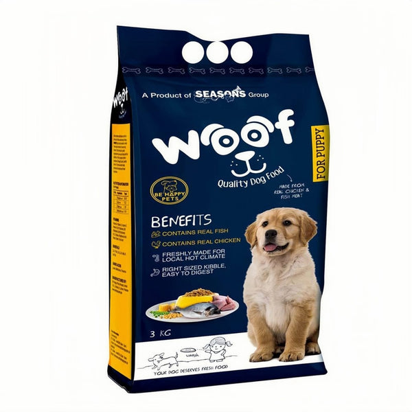 WOOF Puppy DOG FOOD 3KG