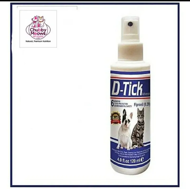 Cat and Dog spray for Flea and Tick - Weight 120 ML 